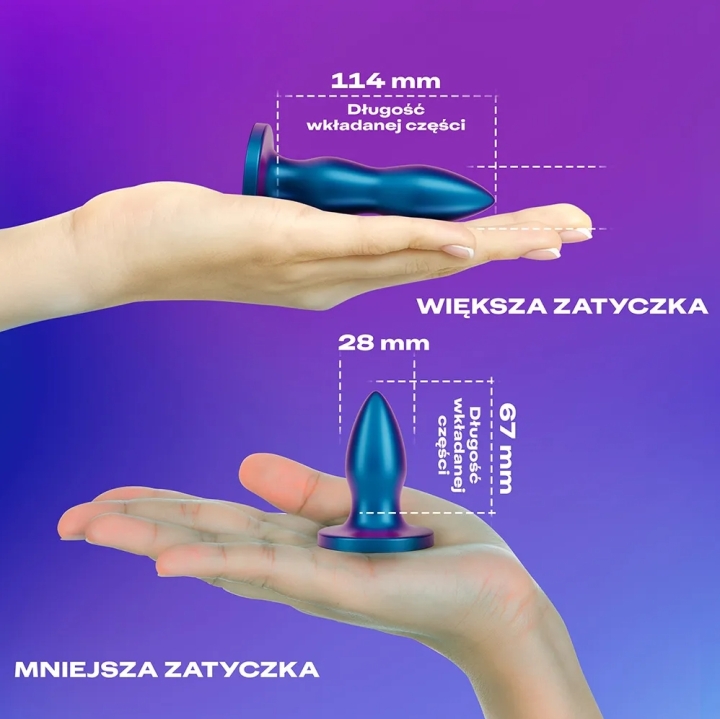 Durex Play Deep & Deeper Zestaw zatyczek analnych 2 sztuki