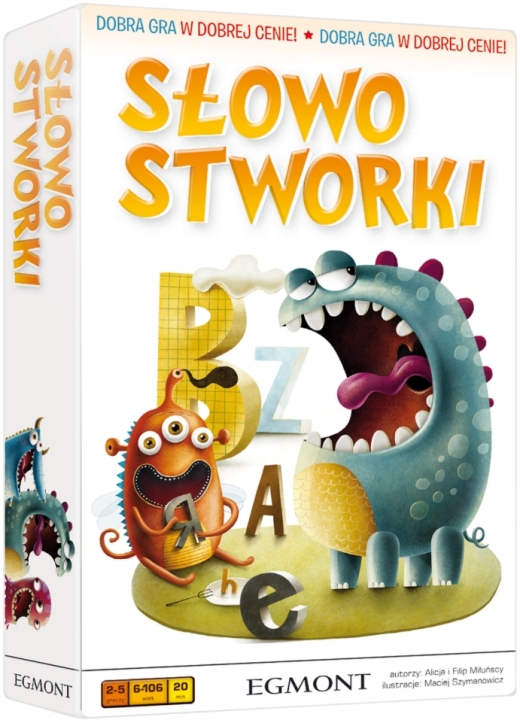 EGMONT Gra planszowa SłowoStworki 6+ 1 sztuka