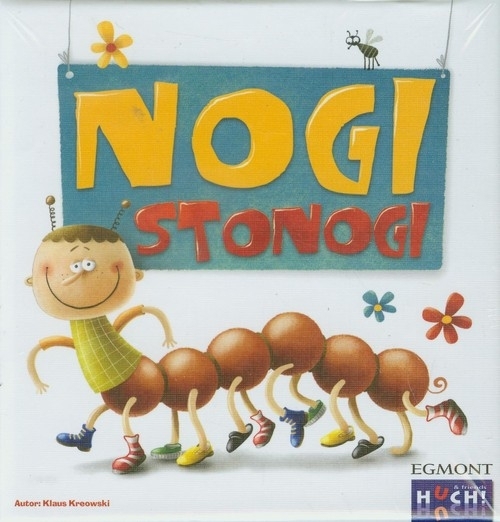 EGMONT Nogi Stonogi 4+ gra planszowa 1 sztuka