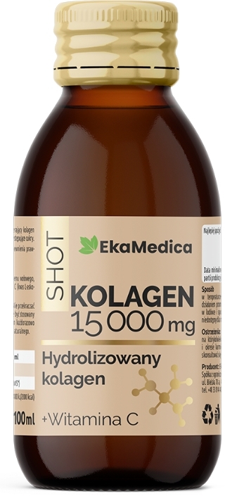 EkaMedica Shot Kolagen 15000 mg płyn 100 ml
