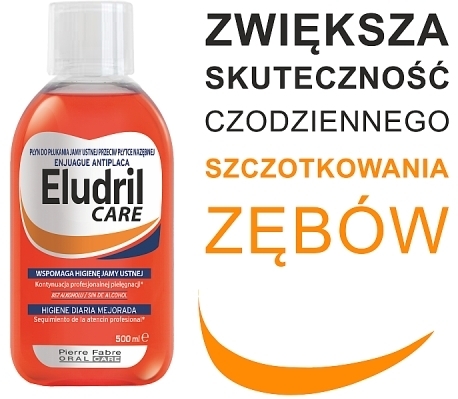 Eludril care Płyn do płukania jamy ustnej 500 ml