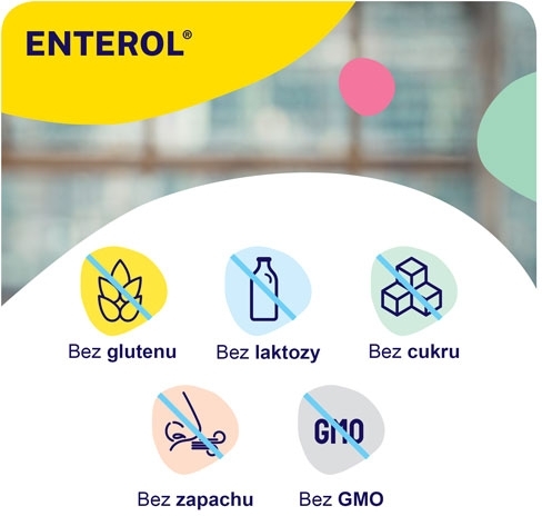 Enterol, probiotyk, 250 mg, 10 saszetek