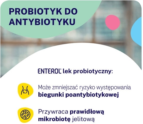 Enterol, probiotyk, 250 mg, 10 saszetek