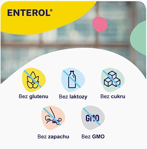 Enterol, probiotyk, 250 mg, 20 saszetek