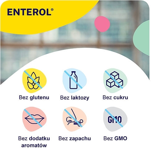 Enterol, probiotyk, 250 mg, 30 kapsułek
