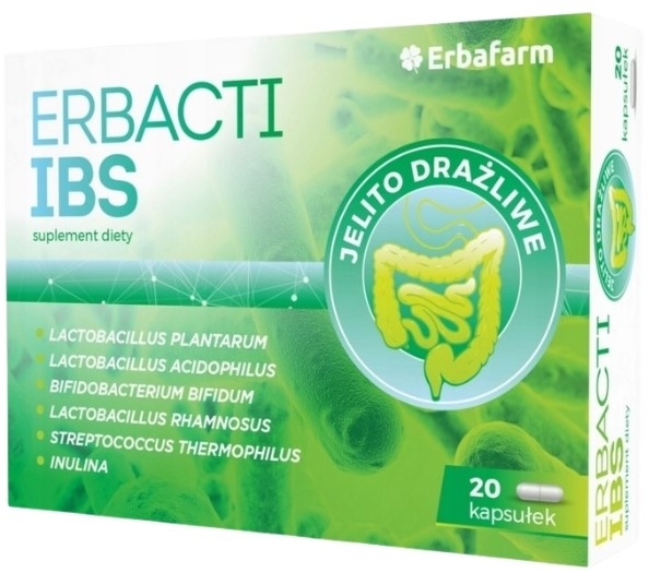 Erbacti IBS 20 kapsułek