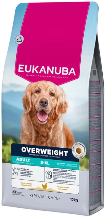 Eukanuba DailyCare Overweight Sterilized sucha karma dla psa 12 kg