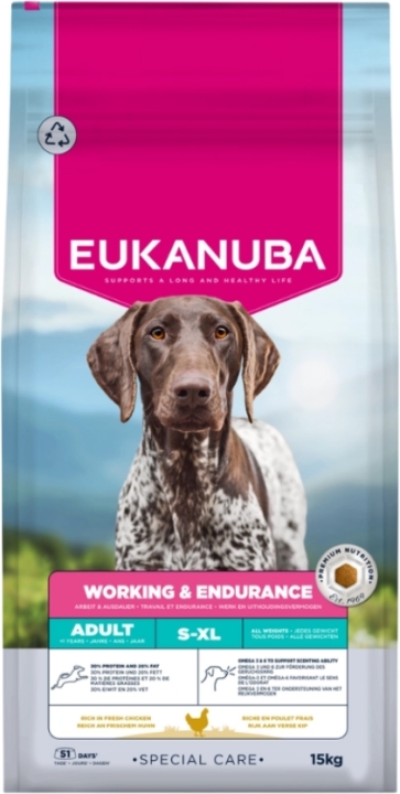 Eukanuba Working Endurance karma dla psa 15 kg