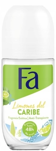 FA Limones del Caribe 48H Antyperspirant Roll-On 50 ml