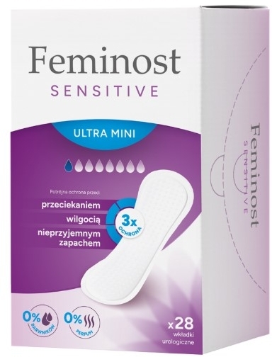 Feminost Sensitive Ultra Mini Wkładki urologiczne 28 szt.