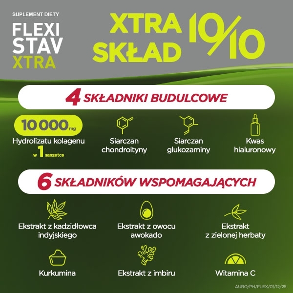 FlexiStav Xtra 30 saszetek Zestaw: 2x30 saszetek
