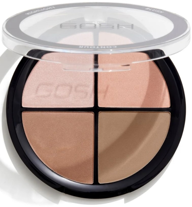 GOSH Contour'n Strobe Kit Paleta do Konturowania 001 Light