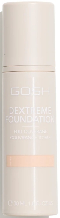 GOSH Dextreme Podkład o pełnym kryciu 002 Ivory 30 ml
