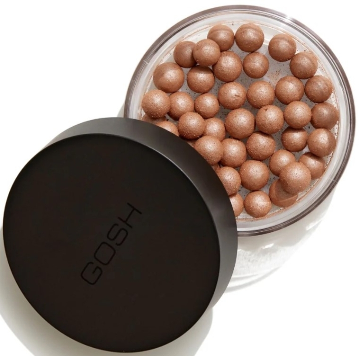 GOSH Precious Powder Pearls Opalizująco-brązujący puder w kulkach 25 g
