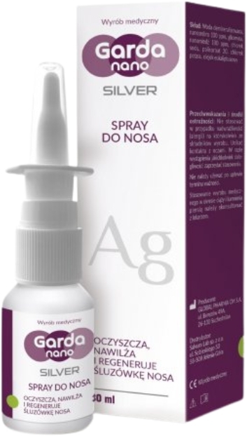 Garda Nano Silver Spray do nosa 30 ml