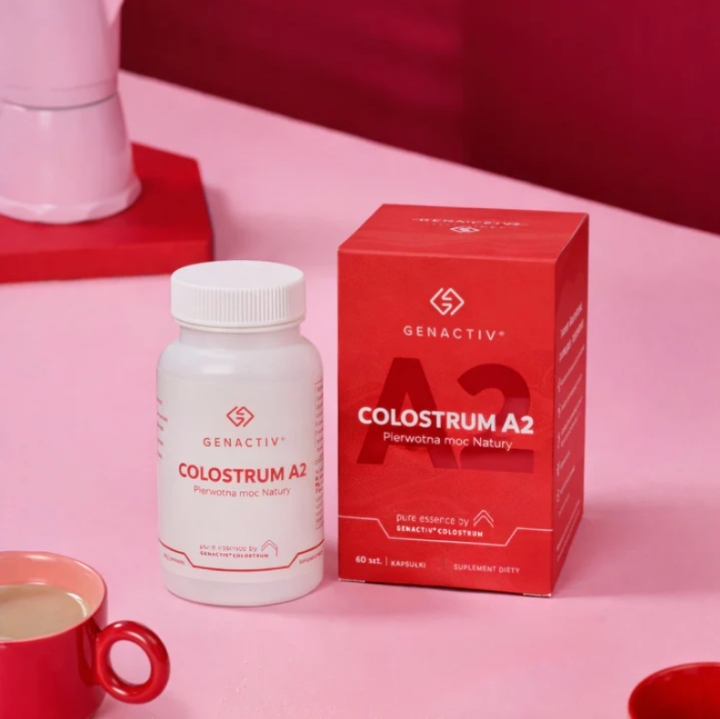Genactiv Colostrum A2 60 kapsułek