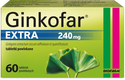 Ginkofar Extra 240mg x 60tabl