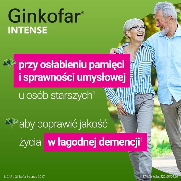 Ginkofar Intense 120 mg 60 tabletek