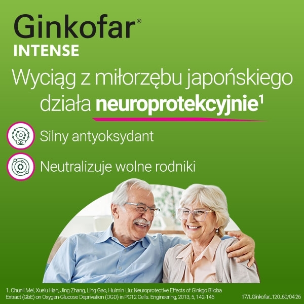 Ginkofar Intense 120 mg 60 tabletek