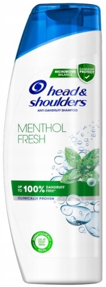 H&S Szampon przeciwłupieżowy Menthol 400 ml
