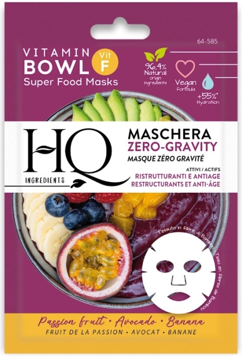 HQ Vitamin bowl super foods Maska w płachcie anti-age 1 sztuka