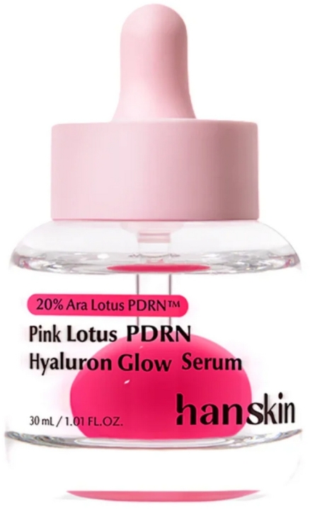 Hanskin Pink Lotus PDRN Hyaluron Glow Serum 30 ml