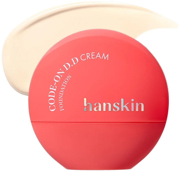 Hanskin code-on dd cream foundation LIGHT BEIGE 21N 35 ml