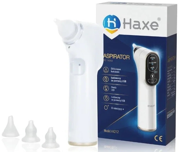 Haxe Elektryczny aspirator do nosa dla niemowląt model HX12 1 sztuka