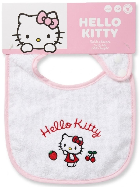 Hello Kitty Zestaw 2 śliniaków 1 sztuka