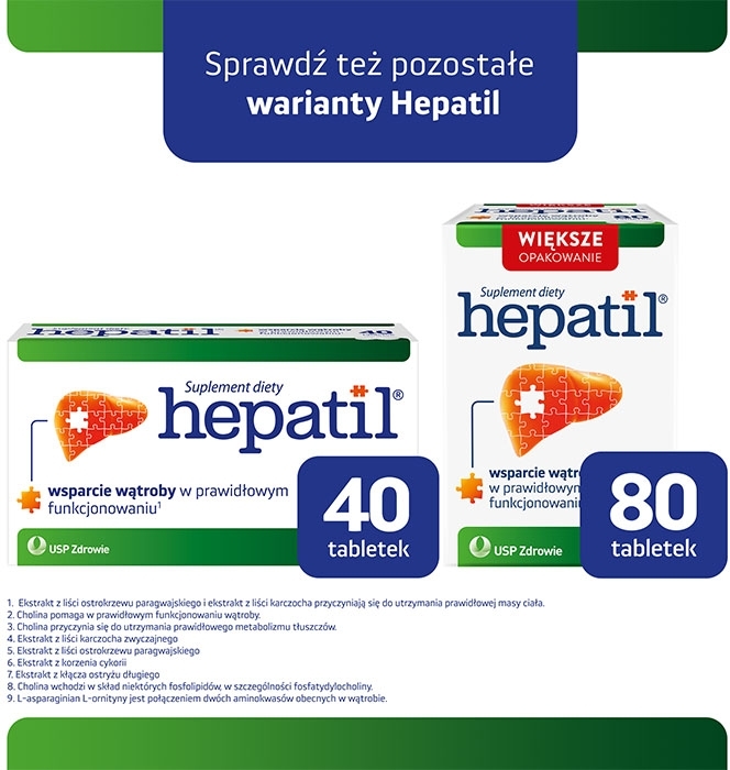 Hepatil Slim 60 tabletek Wielopak x 2