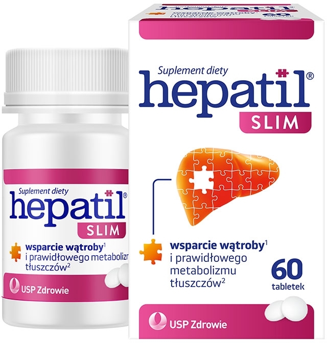 Hepatil Slim 60 tabletek Wielopak x 2