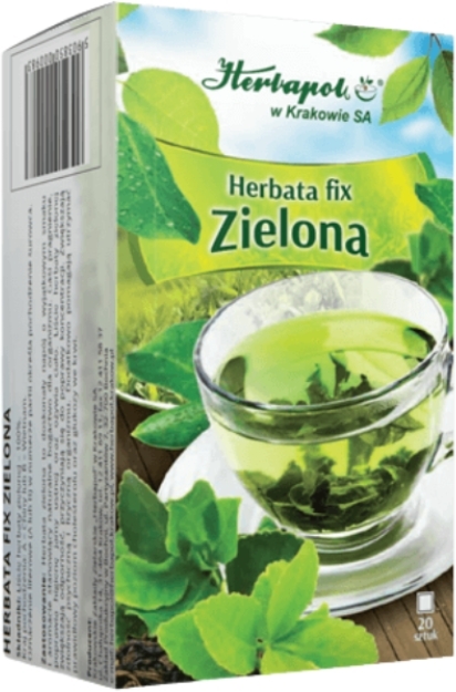 Herbapol Fix Herbata zielona 20 torebek