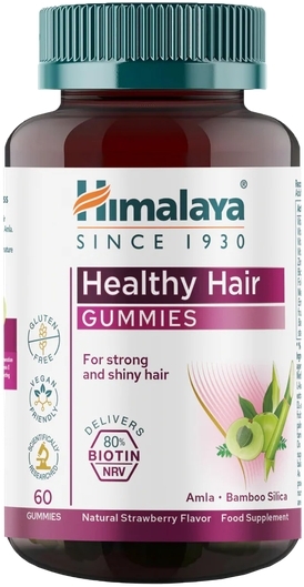Himalaya Healthy Hair Gummies żelki 60 szt.