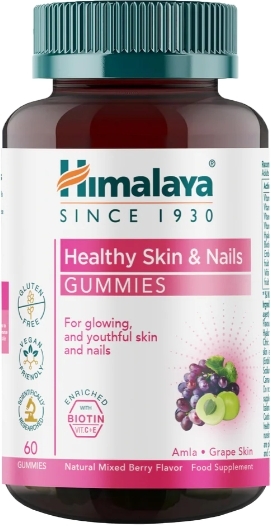Himalaya Healthy Skin & Nails Gummies żelki 60 szt.