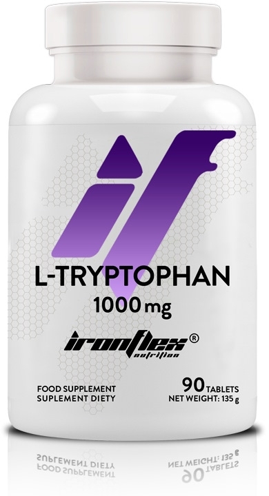 IronFlex L-Tryptofan 1000 mg 90 tabletek