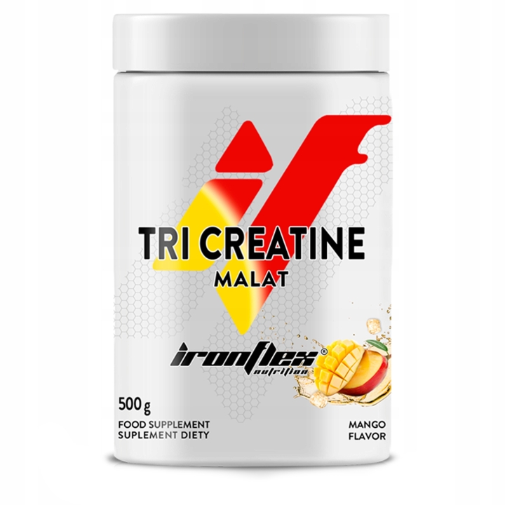 IronFlex Tri Creatine Malat Mango 500g