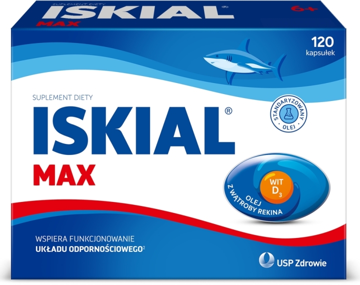Iskial Immuno Max 120 kapsułek