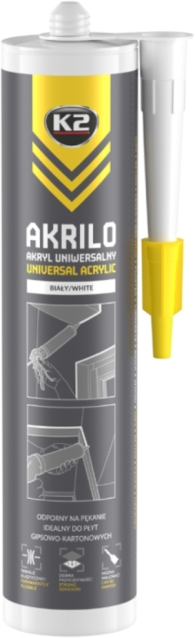 K2 AKRILO Akryl uniwersalny biały 300 ml