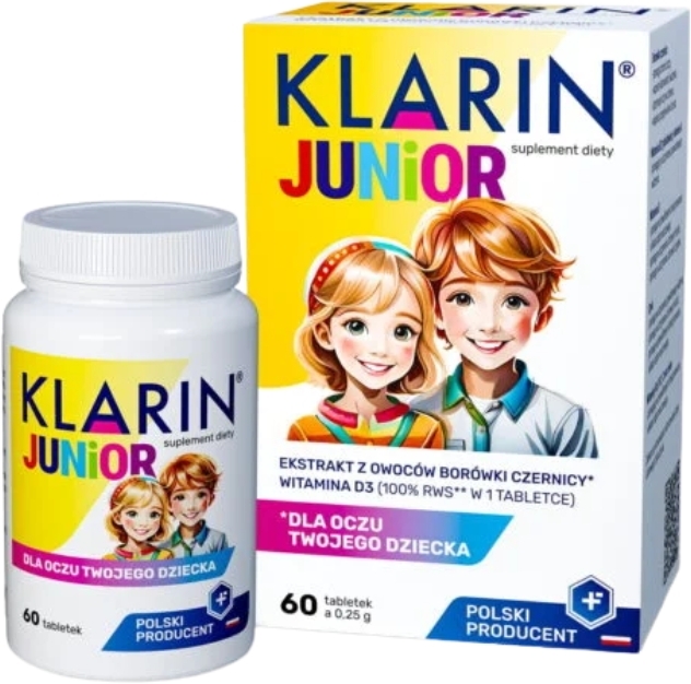 Klarin Junior 60 tabletek