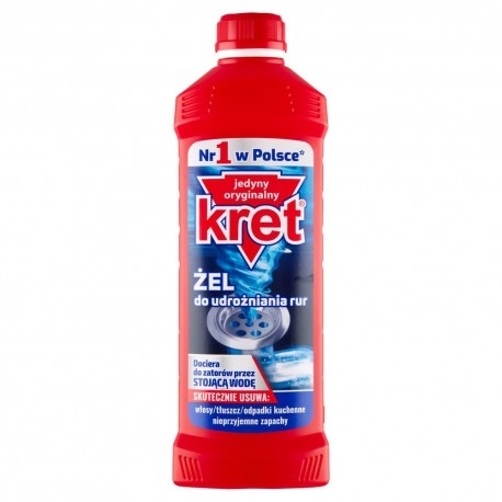 Kret Żel do udrożniania rur 500g