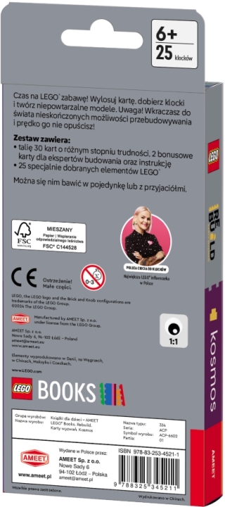 LEGO Recreate Karty wyzwań Kosmos