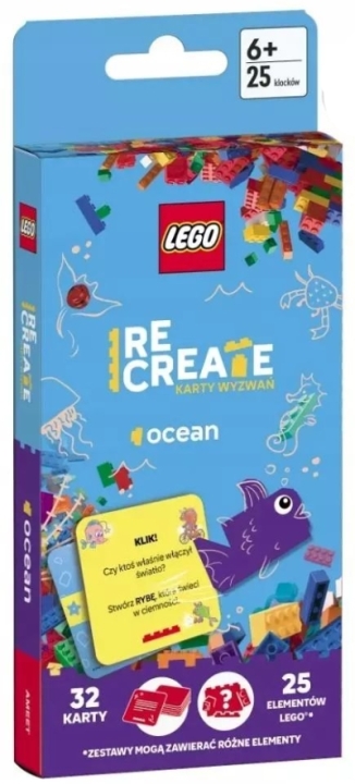 LEGO. Recreate Karty wyzwań Ocean