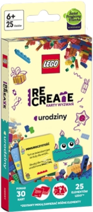 LEGO Recreate Karty wyzwań Urodziny