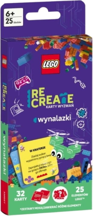 LEGO Recreate Karty wyzwań Wynalazki