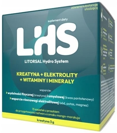 LHS Litorsal Hydro System o smaku mango-marakuja 15 sasz. po 8 g