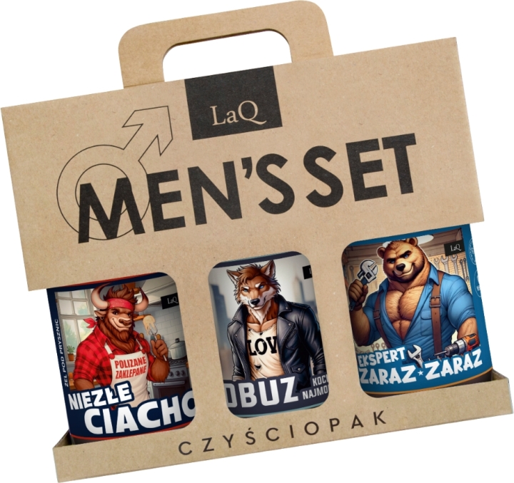 LaQ Czyściopak żele: Ciacho, Łobuz, Ekspert Zaraz Zaraz 3x500ml