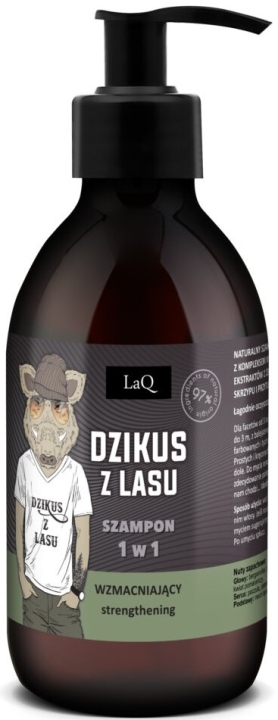 LaQ Dzikus z Lasu szampon wzmacniający 1w1 300ml