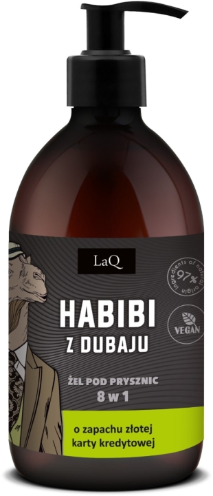 LaQ Habibi z Dubaju żel pod prysznic 8 w 1 500 ml