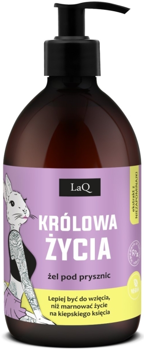 LaQ Królowa Życia Żel pod prysznic Niezapominajka 500 ml