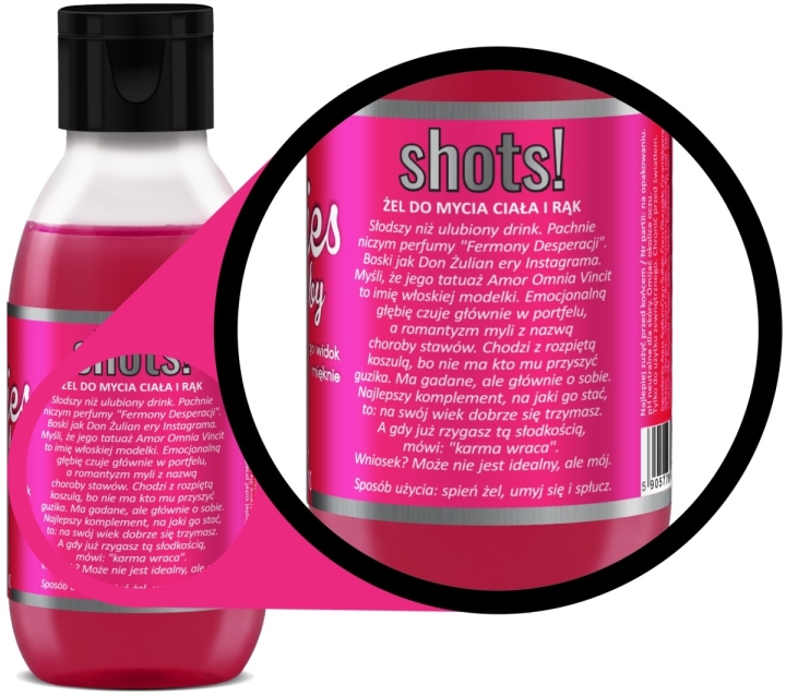 LaQ Mini Shots! PIES NA BABY żel pod prysznic 100ml